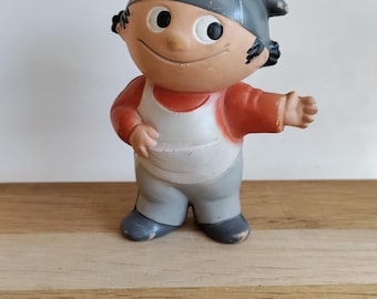 70’s Mainzelmannchen ドイツ ビンテージ ソフビTOY 3個 Mainzelmannchen Vinyl Figure マインツェルマンヒェン