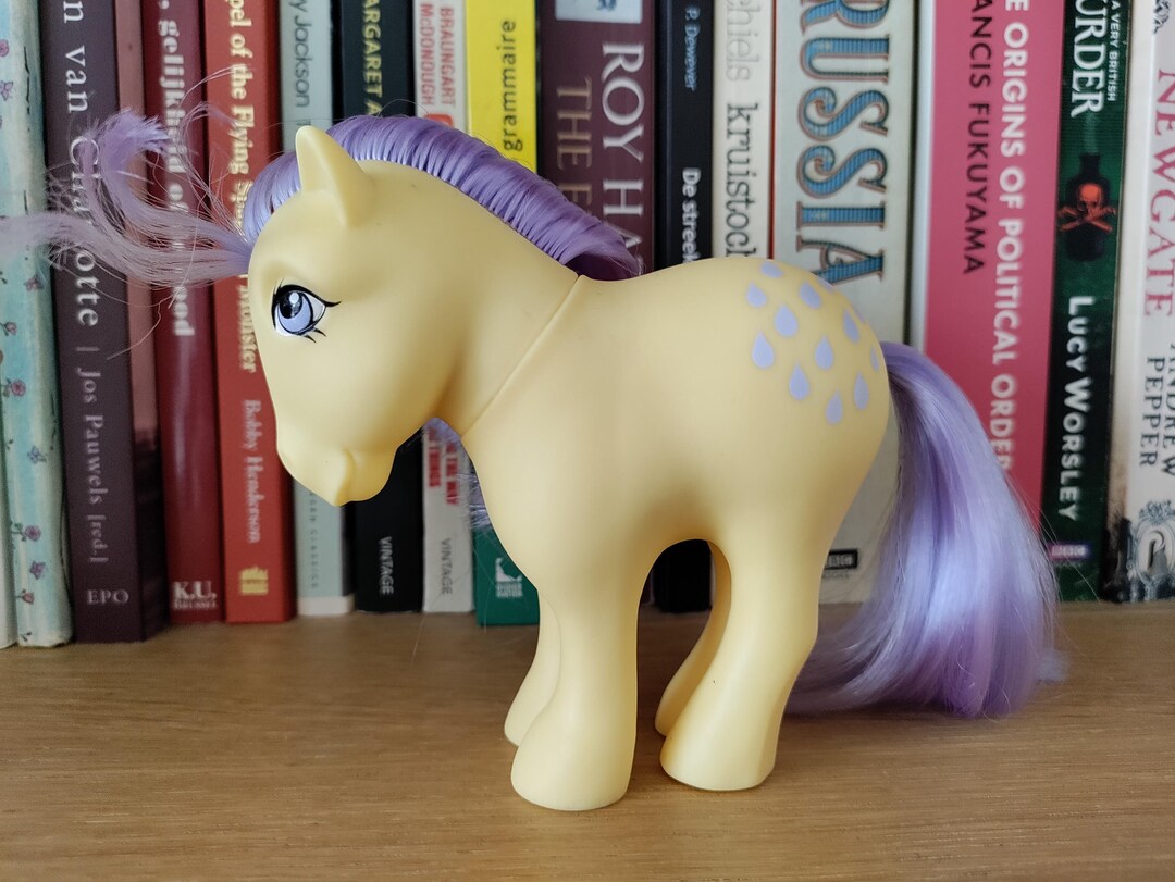 mon petit poney my little pony HASBRO G1 LEMONDROP Rare 1982 Variant Yeux Violet