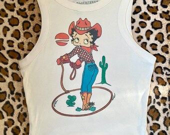 Cowgirl Betty Crop Tank