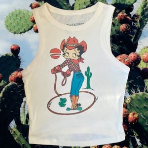 Cowgirl Betty Crop Tank