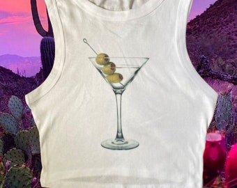 Martini Crop Tank