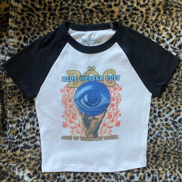70s Blue Oyster Cult Cheap Trick 1977 Ringer T-shirt