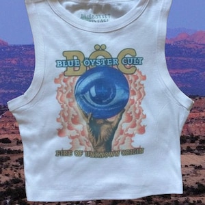 Blue Oyster Cult Crop Tank