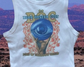 Blue Oyster Cult Crop Tank