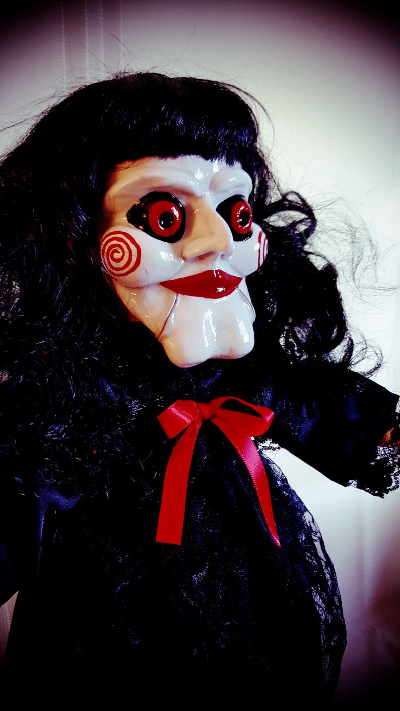 Billie Gender Swap Jigsaw Horror Doll Creepy Doll Scary Etsy