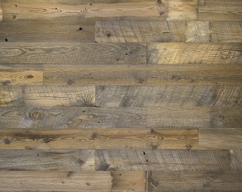 Light Brown Reclaimed Wood Wall Planks - Free Shipping - 20 sq ft per bundle - Smooth Cheyenne Finish