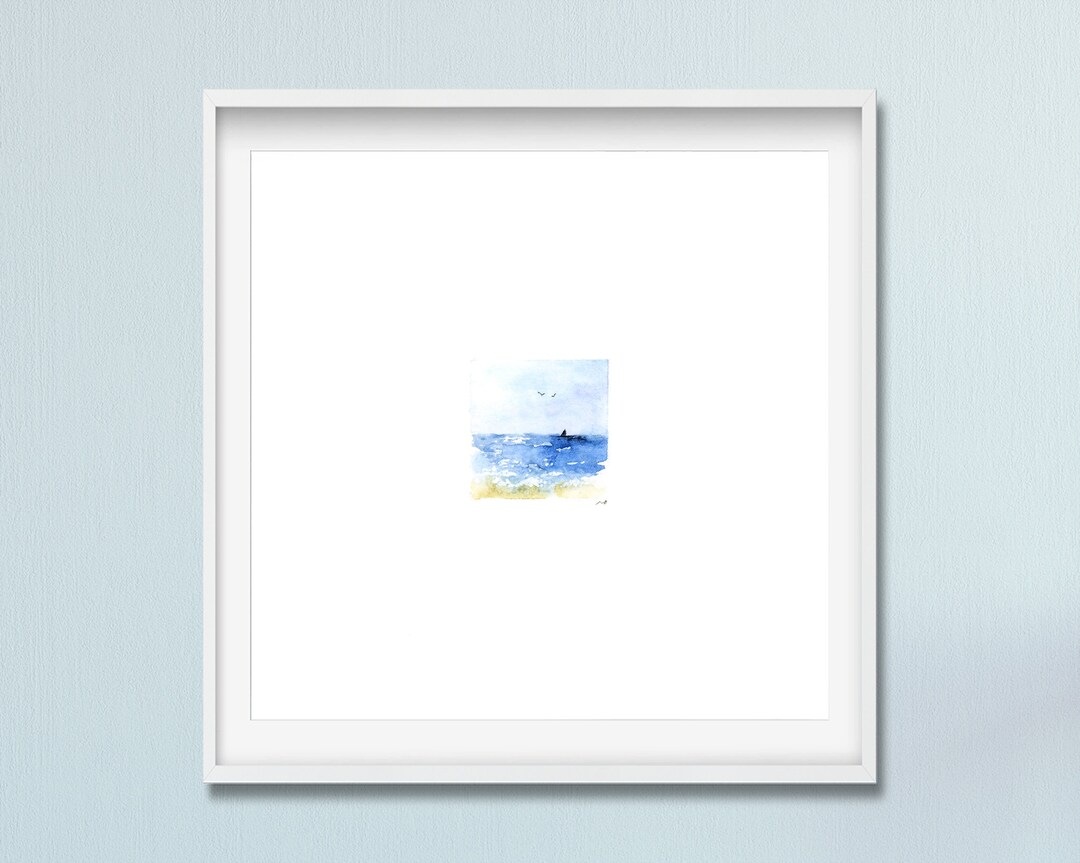 Miniature Watercolor Painting Watercolor Small Art Watercolor Mini