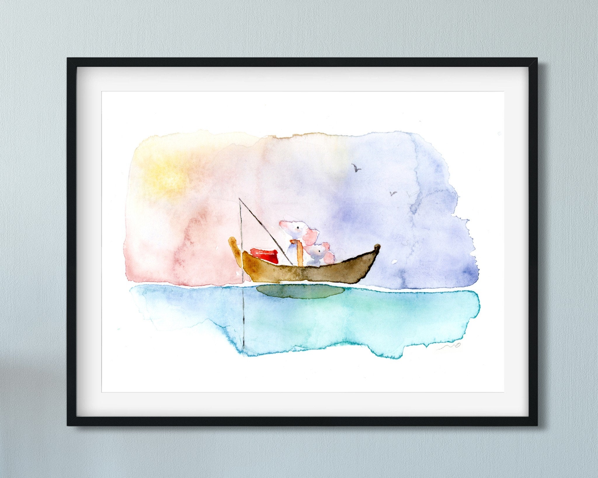 Nursery Animal Art Kids Room Wall Art Nursery Art Print Etsy