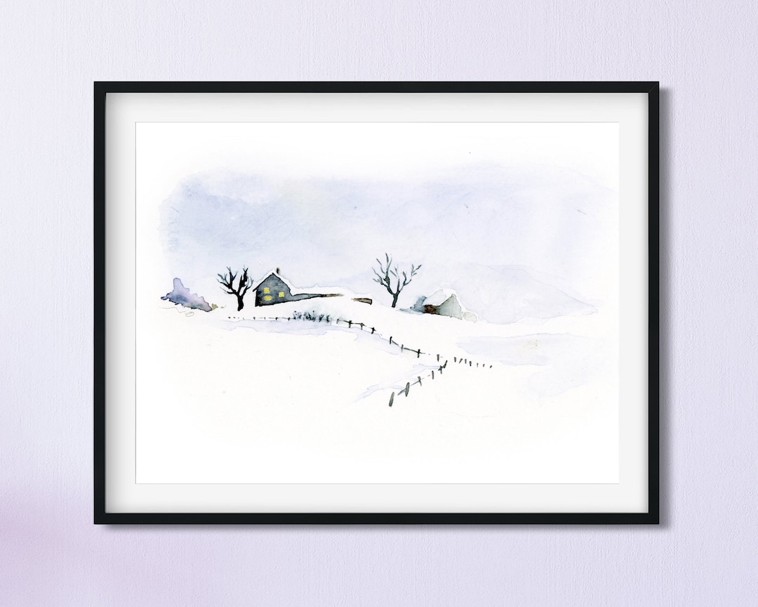 Nursery Watercolor Art, Nursery Wall Art, Nursery Print, Abstract