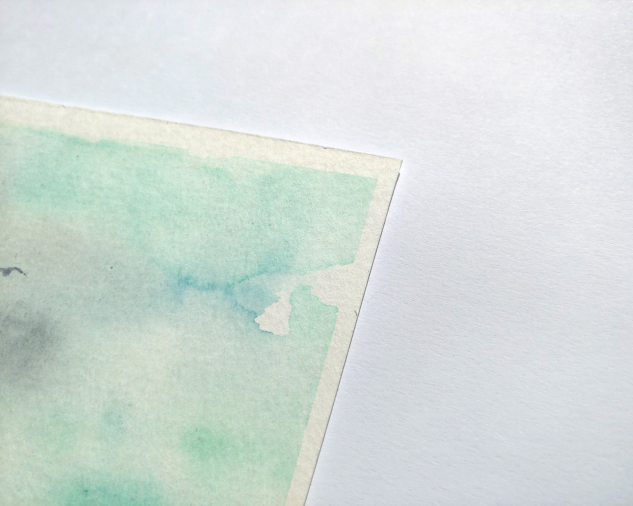 Blue Wall Art Set of 3 Wall Art Gallery Watercolor Nature | Etsy