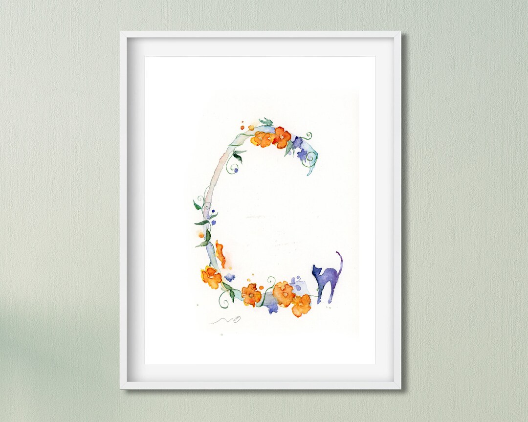 Printable Baby Print Nursery Printable Personalized Letter - Etsy