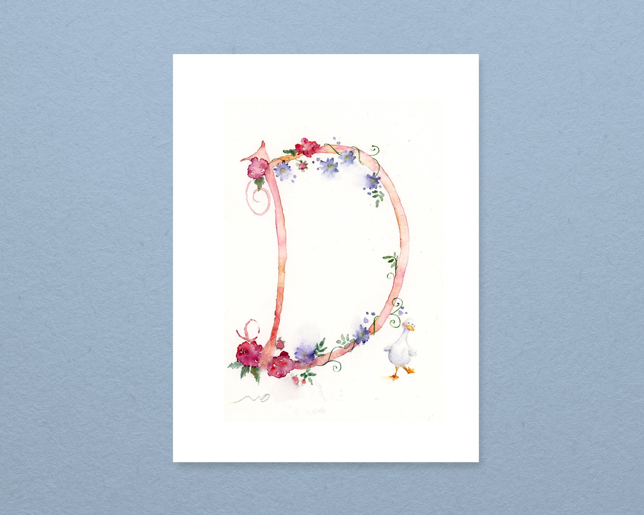 Printable Letter Art Personalized Nursery Gift Nursery | Etsy