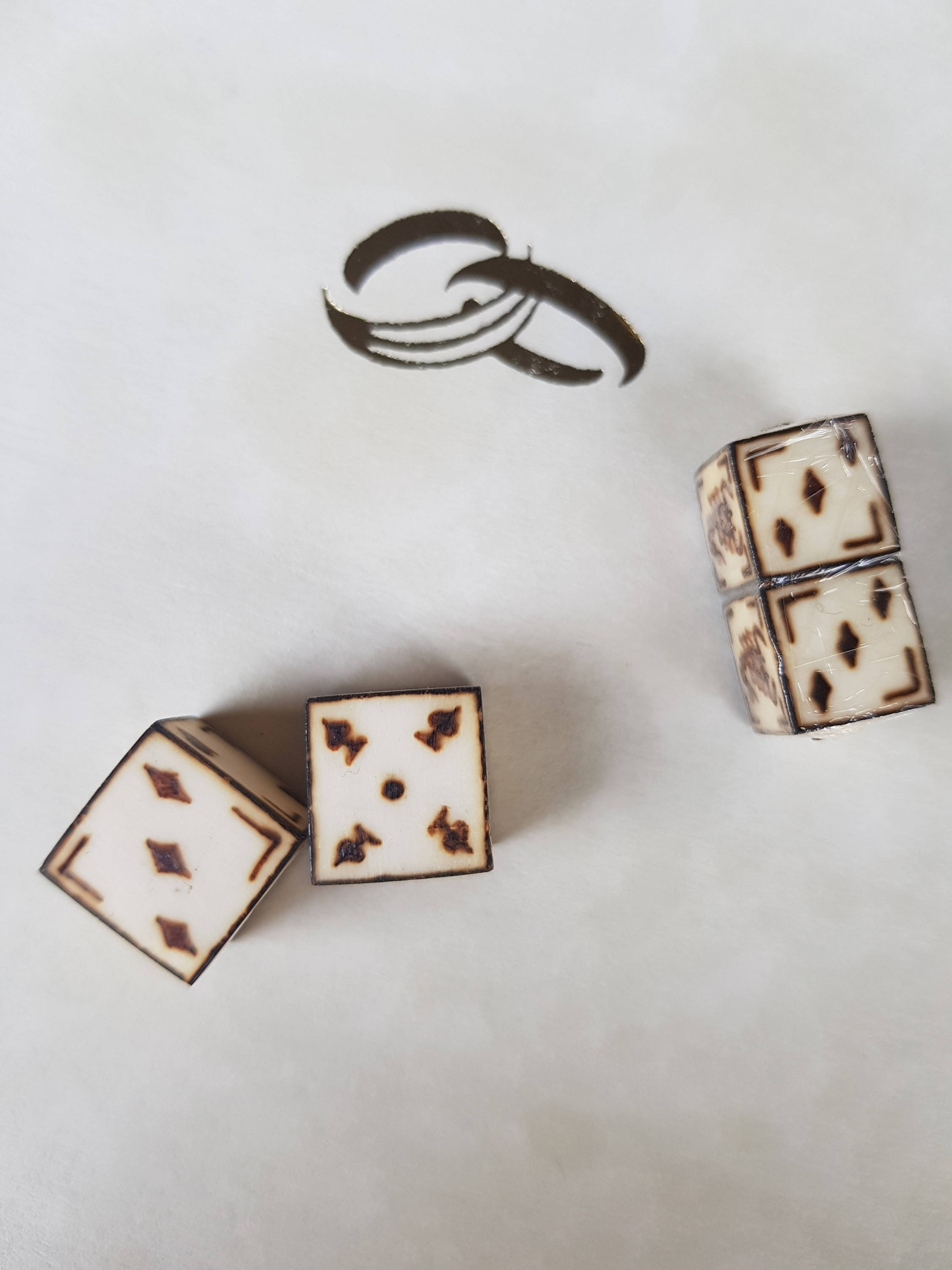 Prison Dice Made From Bone of Cows.handmade From Armenia Etsy