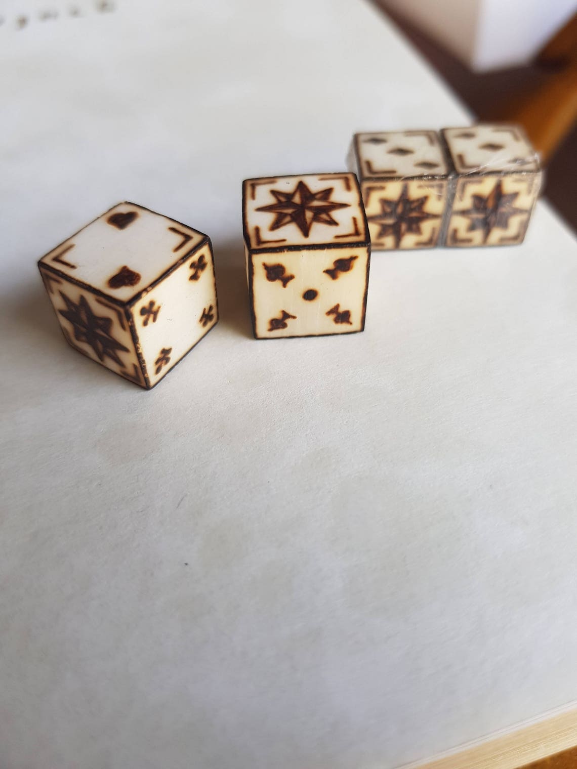Prison Dice Made From Bone of Cows.handmade From Armenia Etsy