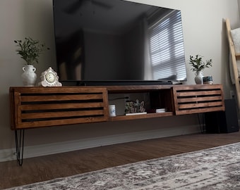 Handmade TV Stand w/ Soft Closing Doors