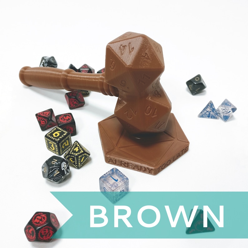 Dungeon Master's D20 Gavel DnD Accessories DnD gift Etsy