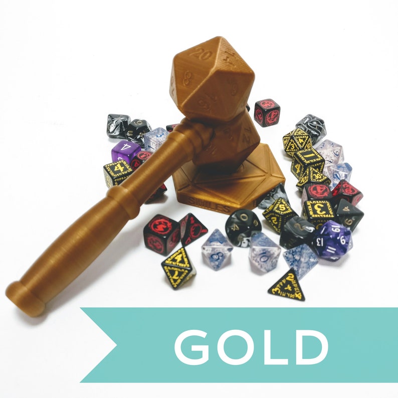 Dungeon Master's D20 Gavel DnD Accessories DnD gift Etsy