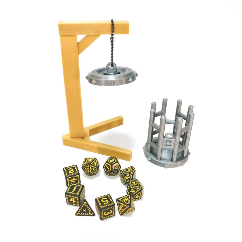 Dice Jail for Dungeons and Dragons Dice Vault for DnD dice Etsy