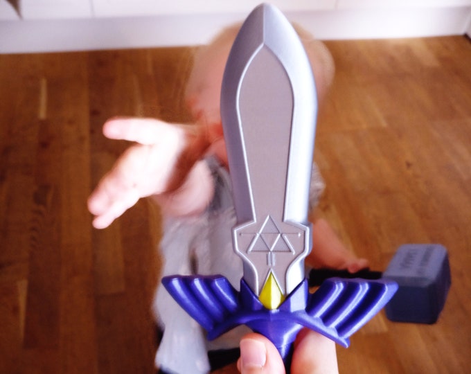 Zelda Baby Rattle Master Sword Replica the Legend of Zelda Inspired Fan