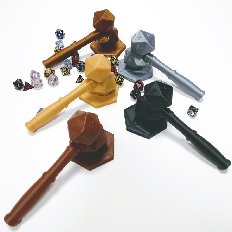 Dungeon Master's D20 Gavel Dnd Accessories Dnd Gift Etsy