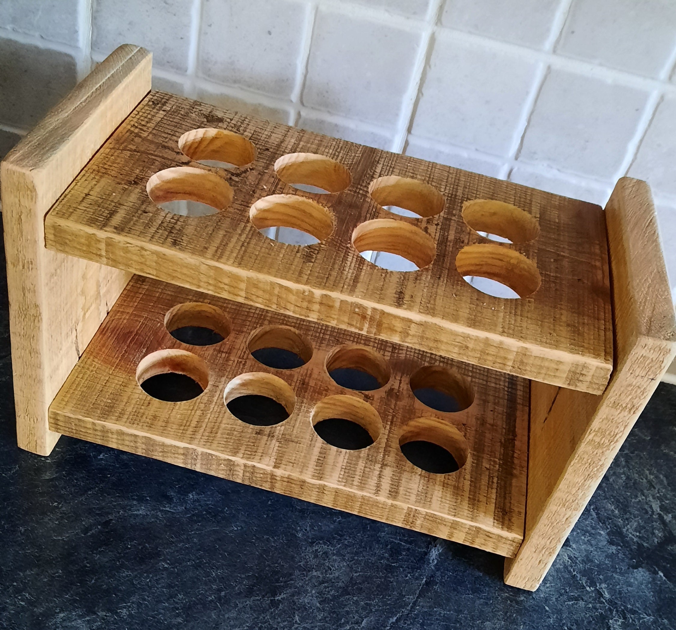 Wooden Egg Holder Rustic Egg Holder Pallet Wood Egg Holder Etsy UK