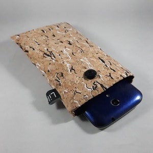 Luikse telefoon/telefoon/lunette/liège beige naturel/noir/blanc/idee de cadeau homme of femme