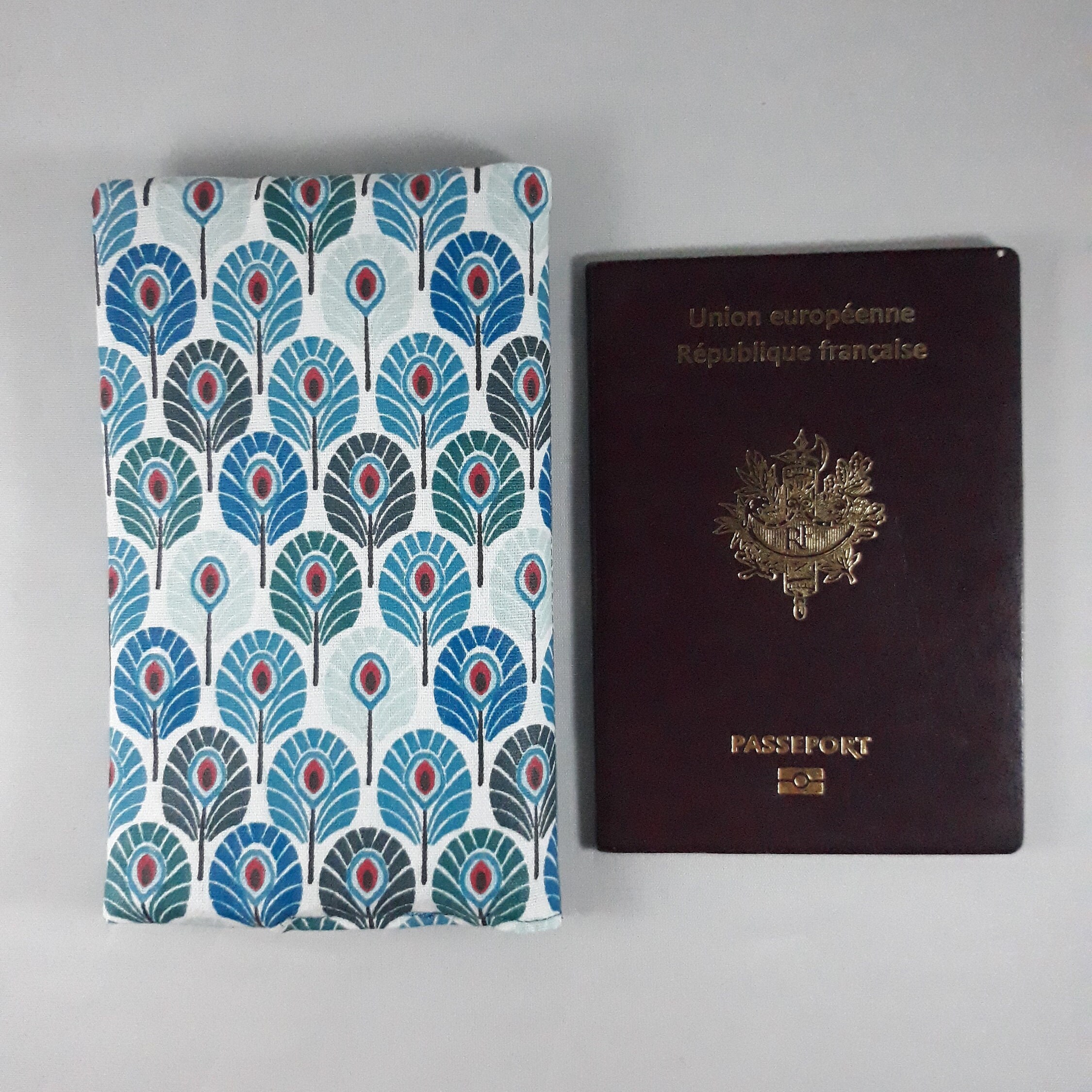 Étui Passeport France/portefeuille/étui Carte 