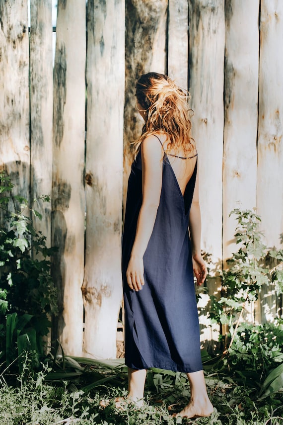 strapless open back dress Resort Midi Dress main image 1