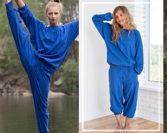 Cotton Yoga Pants: Hippie Style, Comfy Loungewear