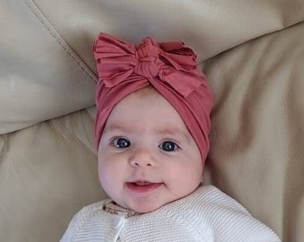 Newborn turban Girl photo prop Girl turban \u039dewborn girl props Baby gift Baby headwrap Baby girl props Topknot turban Baby hat