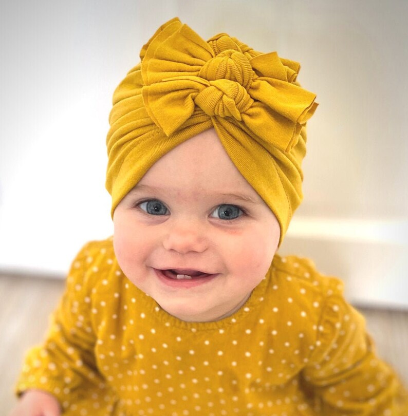 Triple Knot Boho Baby Turban Hat Dusky Pink Summer Baby Etsy UK