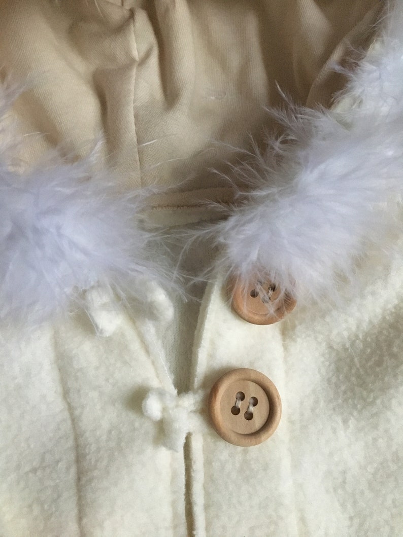 Newborn Photography White Hooded Romper Christmas Baby Shower Gift Newborn Christmas Fleece Newborn Hooded Romper Newborn Photo Props