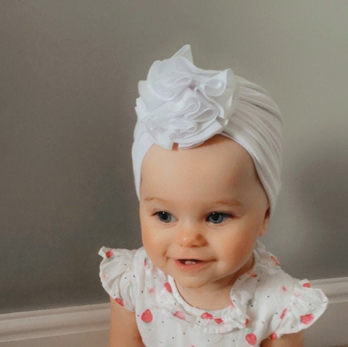 Ruffle Baby Turban Baby Turban Hat Boho Baby Turban Baby Etsy