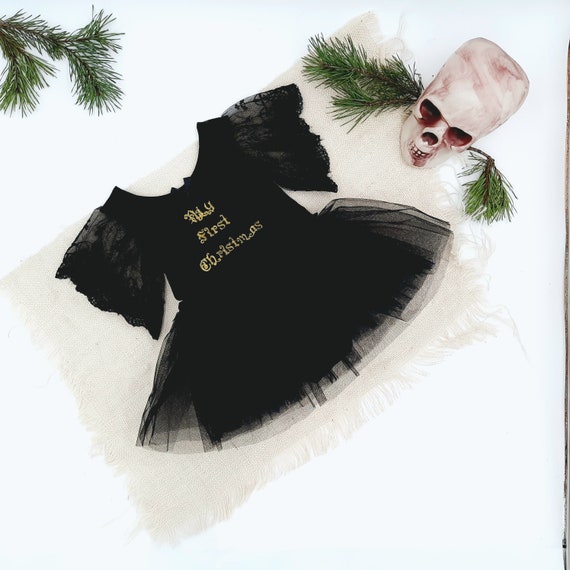 Baby girl on sale christmas tutu outfit