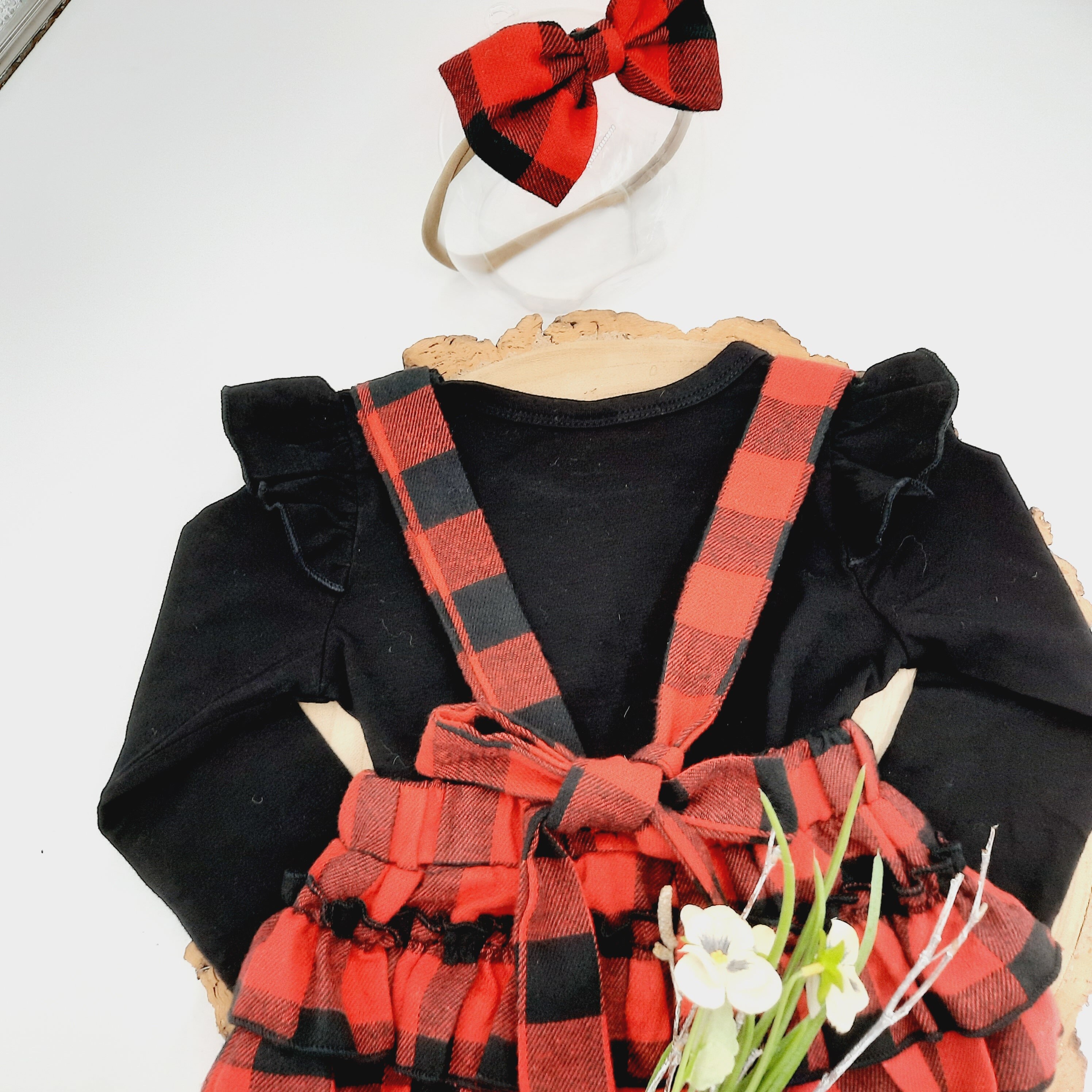 Baby Girl First Christmas Outfit My 1st Christmas Photoshoot Etsy