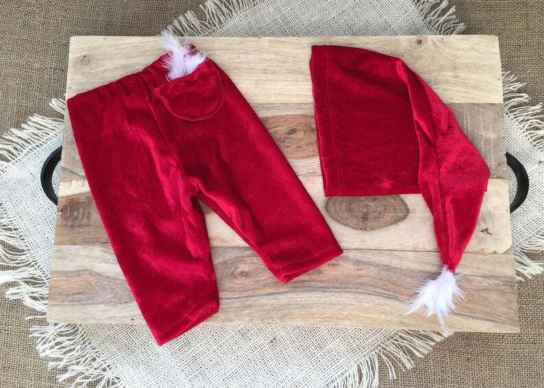 baby boy velvet christmas outfit