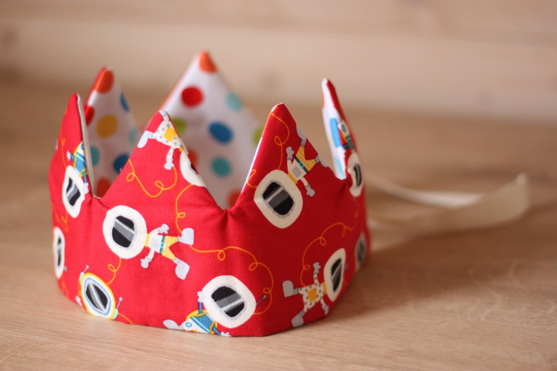 Baby boy crown kids crown doublesided boy's crown Etsy