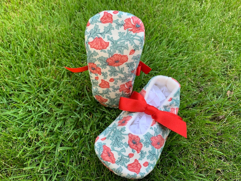 Several Models and Sizes Poppies Ballet Baby shoes