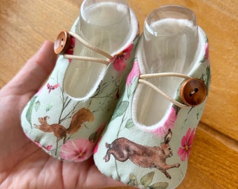 Chaussures bébé écureuil et lapin Daniela Drescher - Différentes tailles