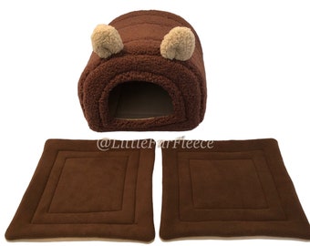Made to Order Various Animal Houses for guinea pigs, ferrets, hedgehogs, rabbits, chinchillas, and other small pets.
