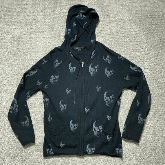 Skull cashmere hoodie clearance