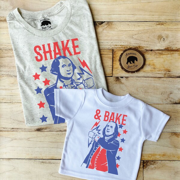 daddy and me 4th of july shirts