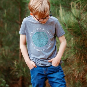 nature shirts tree shirt camping kids shirt baby camping shirt boys shirt shirts kids tshirt hiking shirt nature loverwildschooling image 1