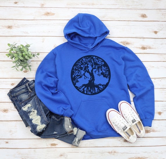 Tree of Life Hoodies for Women Plus Size Clothing Available Cozy