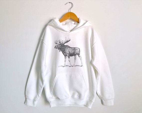Moose Hoodie-Boys Moose Hoodie-Boys