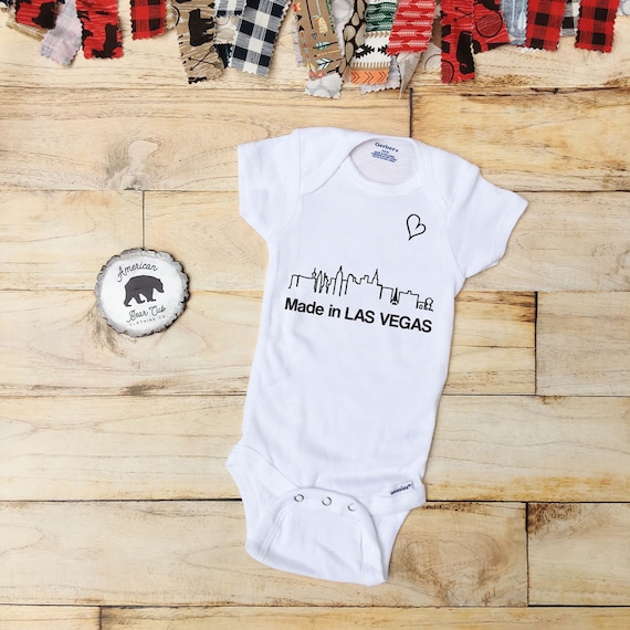 Made in Las Vegas ONESIE® Born in Las Vegas Las Vegas 