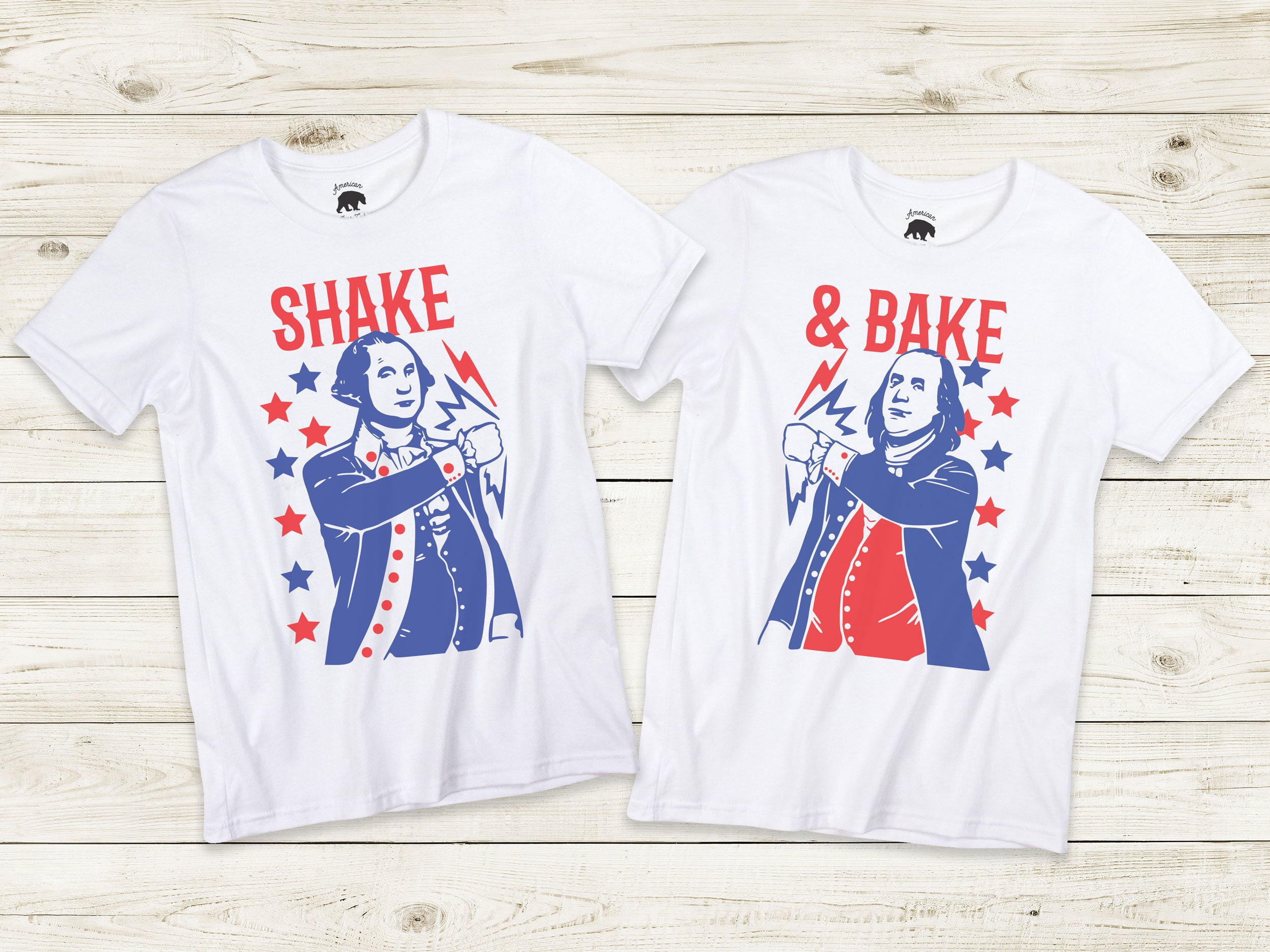 Shake and Bake Matching 4th of July Shirt for friends| Drinking Shirt…