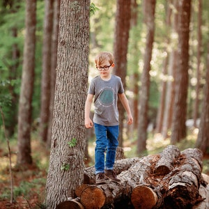 nature shirts tree shirt camping kids shirt baby camping shirt boys shirt shirts kids tshirt hiking shirt nature loverwildschooling image 3