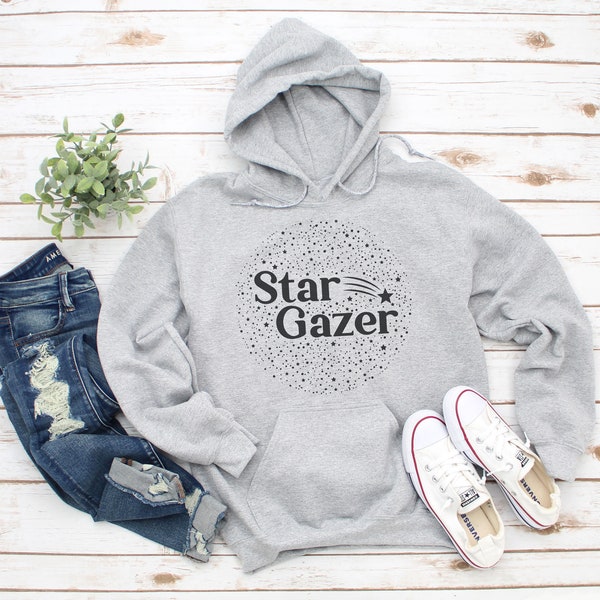 Star Gazing Gift| Nature Hoodies for Women| Star Gazer| Fall Hoodies| Wanderlust Hoodie| Stars Celestial| Plus Size Clothing Available