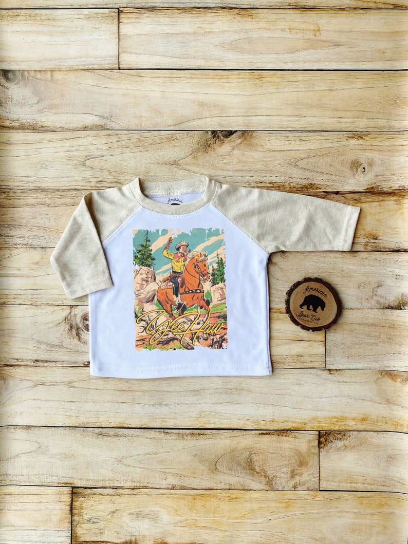 Country Baby Boy Clothes Baby Shower Gift New Baby Gift Gift for Baby Boy Baby Boy Clothes Cowboy Baby Cowboy Baby Shower Yee Haw image 3